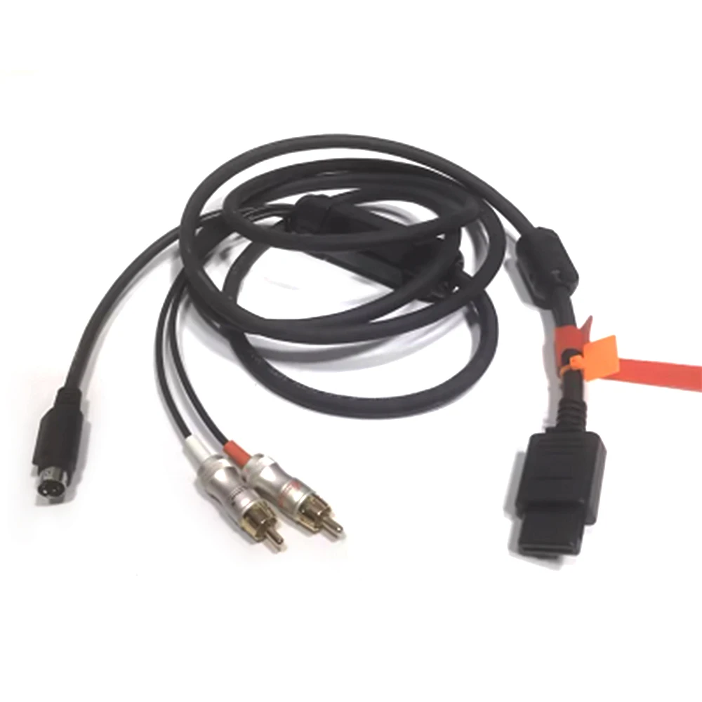 Câble blindé pour console de jeu vidéo rétro, câble de conversion vidéo, SDavid N64, NGC S-Video