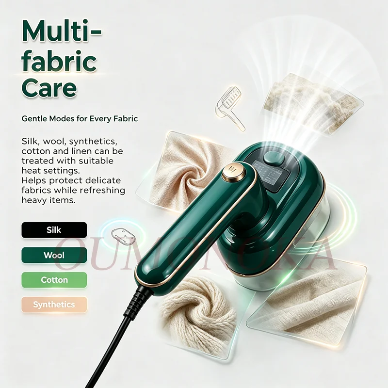 Défroisseur vapeur portatif pour vêtements, mini fer à vapeur, fer à repasser de voyage, micro fer à repasser électrique, appareil de repassage pour vêtements, appareil ménager.
