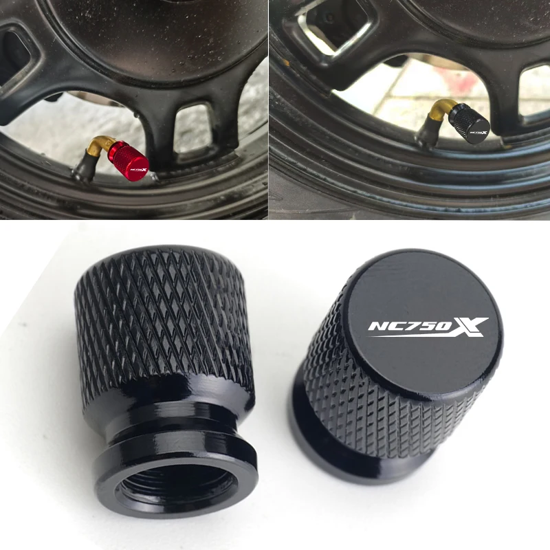 Für HONDA NC750X NC 750X NC750 X 2014-2026 Zubehör Motorrad CNC Aluminium Reifen Ventil Air Port Stem Abdeckung kappen 2 stücke Image