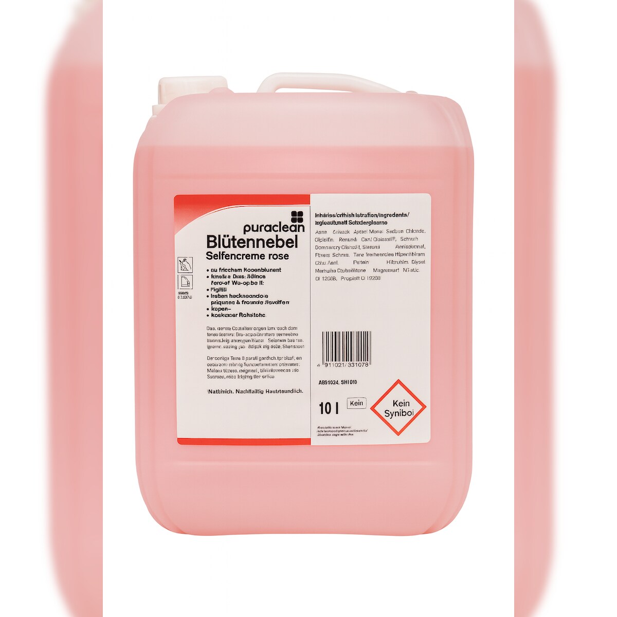 puraclean Blütennebel Seifencreme rose 10 Liter Image