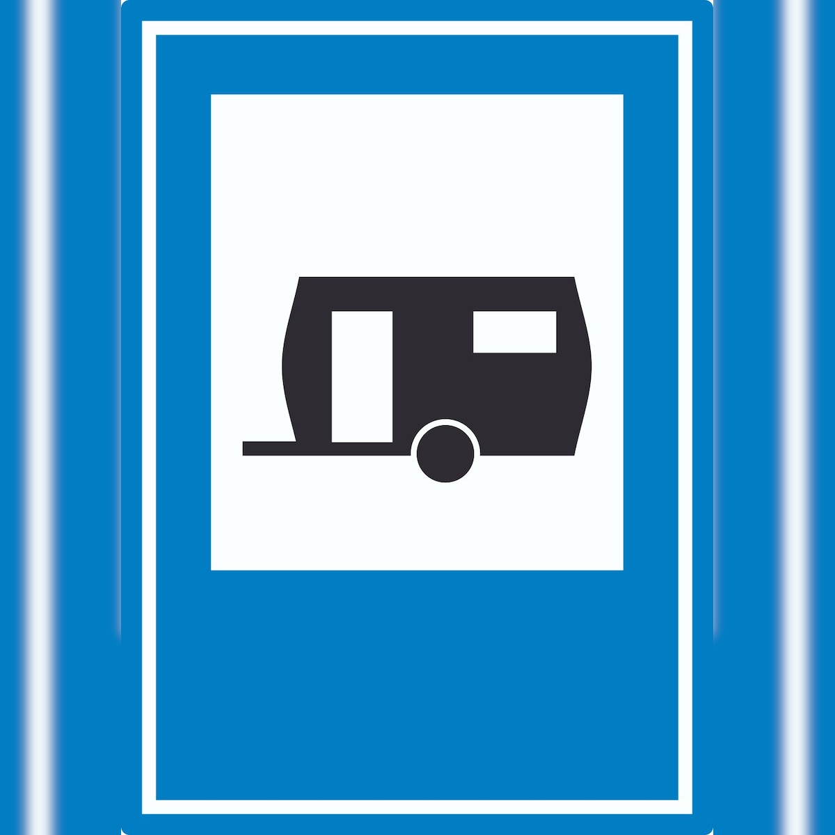 HB-Druck Wohnwagen Aufkleber A0 (841x1189mm) Image