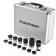 Celestron 94303 1,25 Zoll Okular- und Filterset - 14-teiliges Set in Metalletui mit Schaumstoffeinsatz, Silber