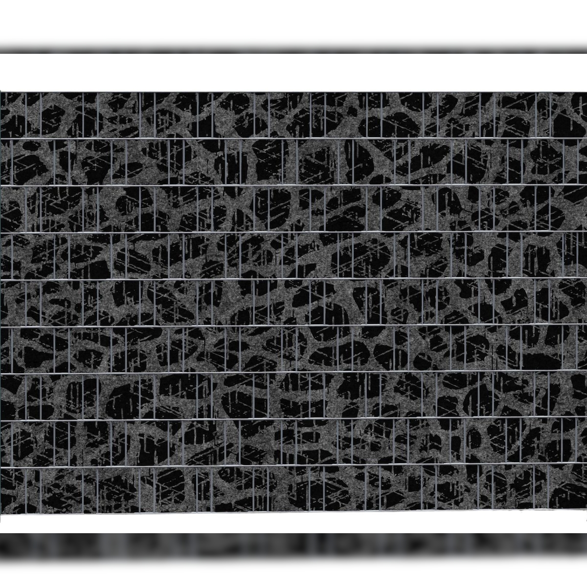 zaun|zu® Sichtschutz KROKO - Bedruckter Sichtschutz 2,5m x 1,8m Image