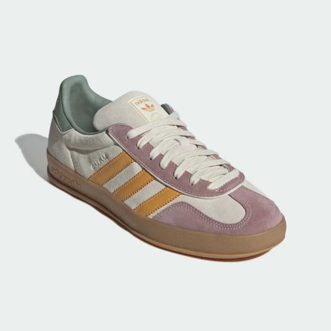 Adidas New Trefoil Leichte, bequeme Outdoor-Herren-Skateschuhe, Gazelle Indoor-Serie, langlebige Low-Top-Freizeitschuhe, mehrfarbig, Patchwork, Retro-Farbe, vielseitige Trainingsschuhe, heiß verkaufte