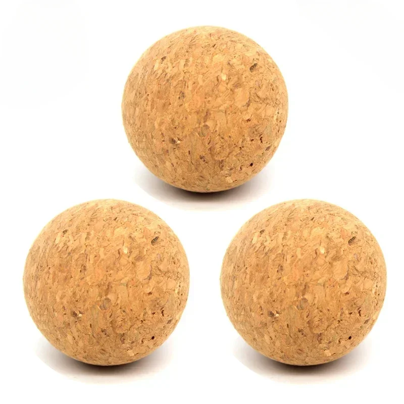 1pc/2pcs/3pcs 36mm Kork Massivholz Tischfußball Fußball Fußball Baby Fuß Tisch fußball Desktop Tischfußball Zubehör Image
