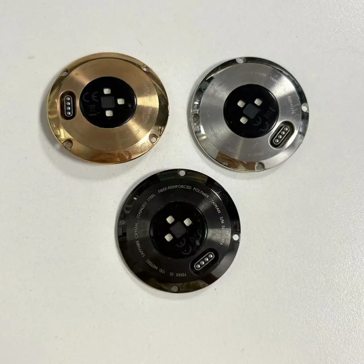 For Garmin Fenix 5S Fenix5S Back Cover Without Battery GPS Handheld Accessories Rear Cover Repair (Optional)