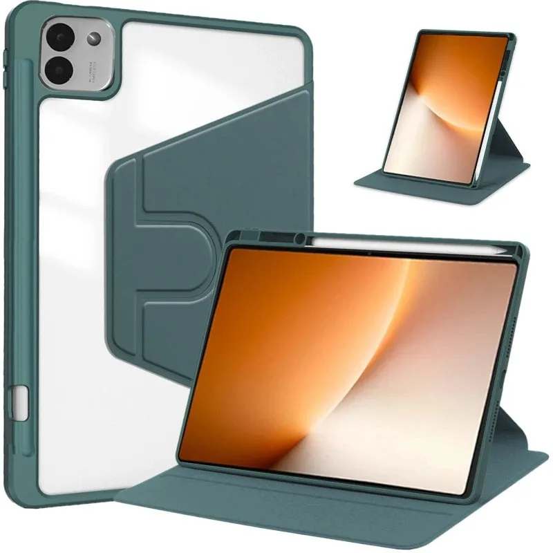 Funda Für Honor MagicPad 3 Pro 13,3 zoll fall Smart Rotierenden Acryl Zurück Mit Bleistift Slot Abdeckung Coque Honor MagicPad3 13,3 "shell Image