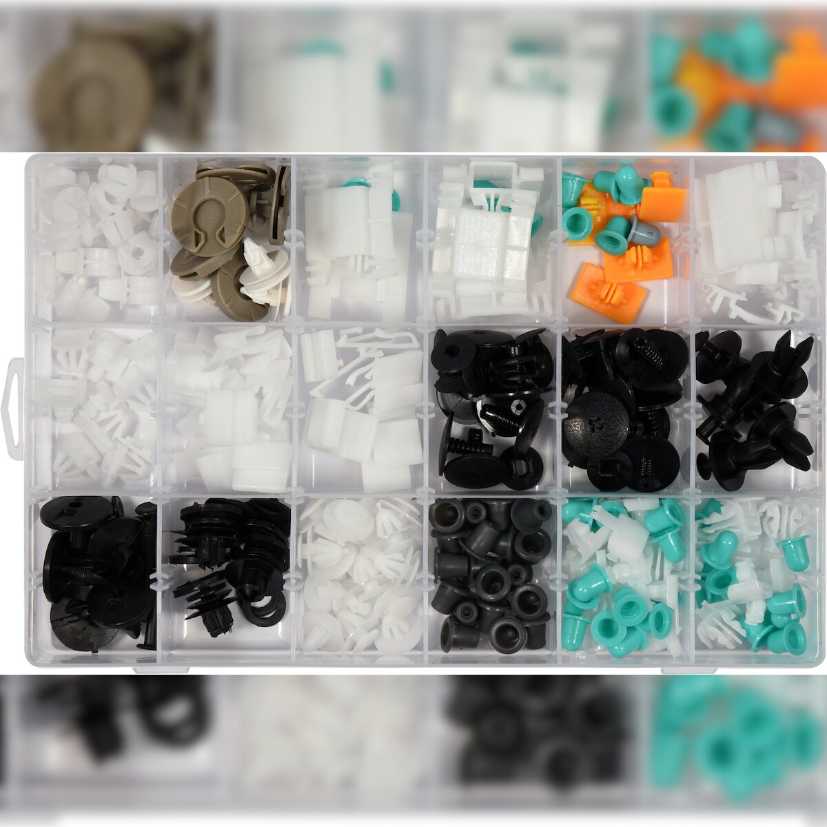 AUDI Nieten, Clips Set, 160 Stück Image