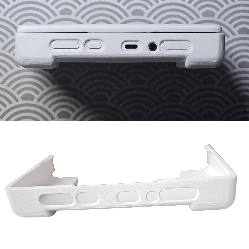 für AYN THOR PLA+ Griff Controller DIY 3D-gedruckter Griff für AYN THOR Spielkonsole Haltegriff Ergonomisches Design Weiß Image