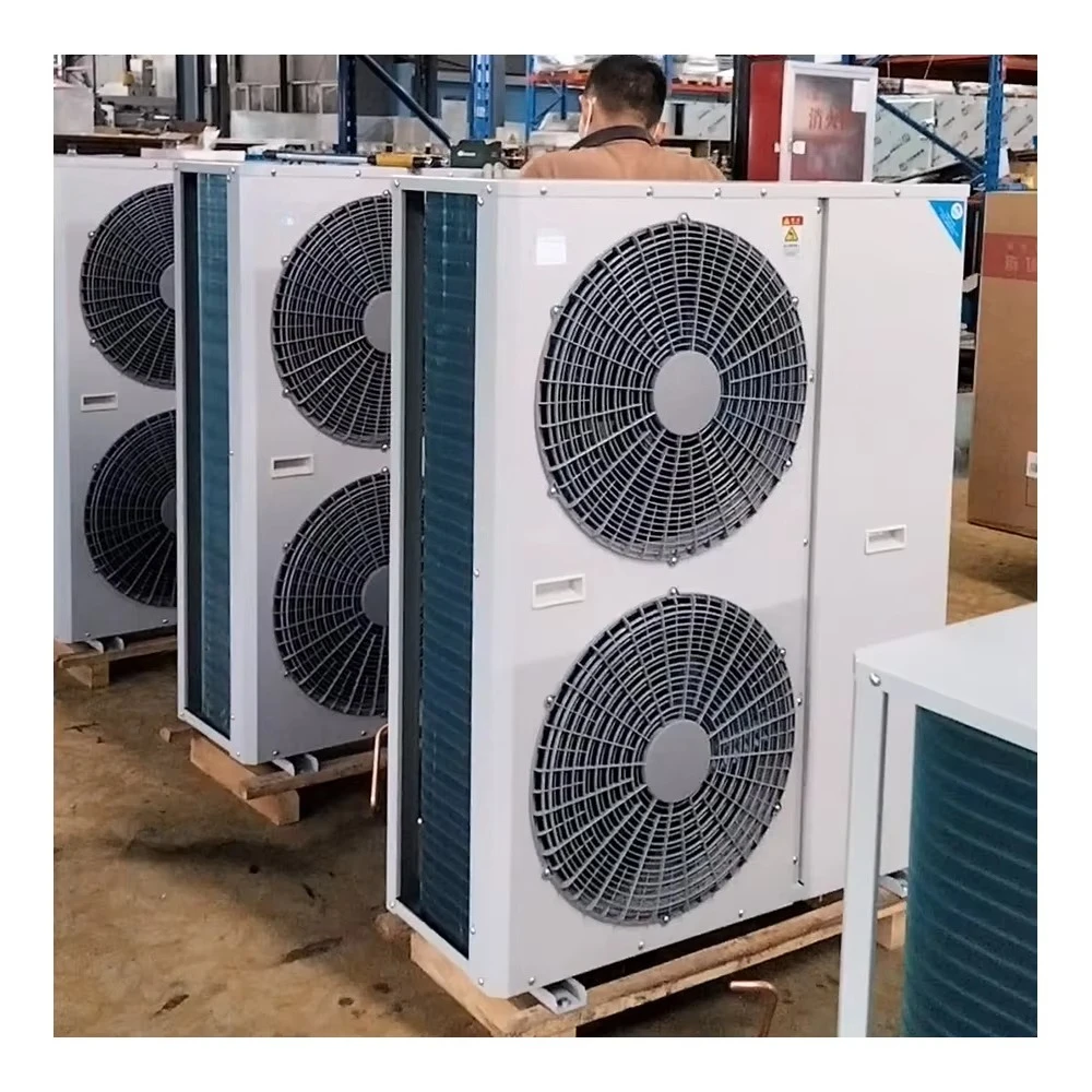 3 kW All-in-One-R290-Wärmepumpen-Kühlgerät, bodenstehender Kondensationsmotorkern für den Heim- und Hotelgebrauch Image