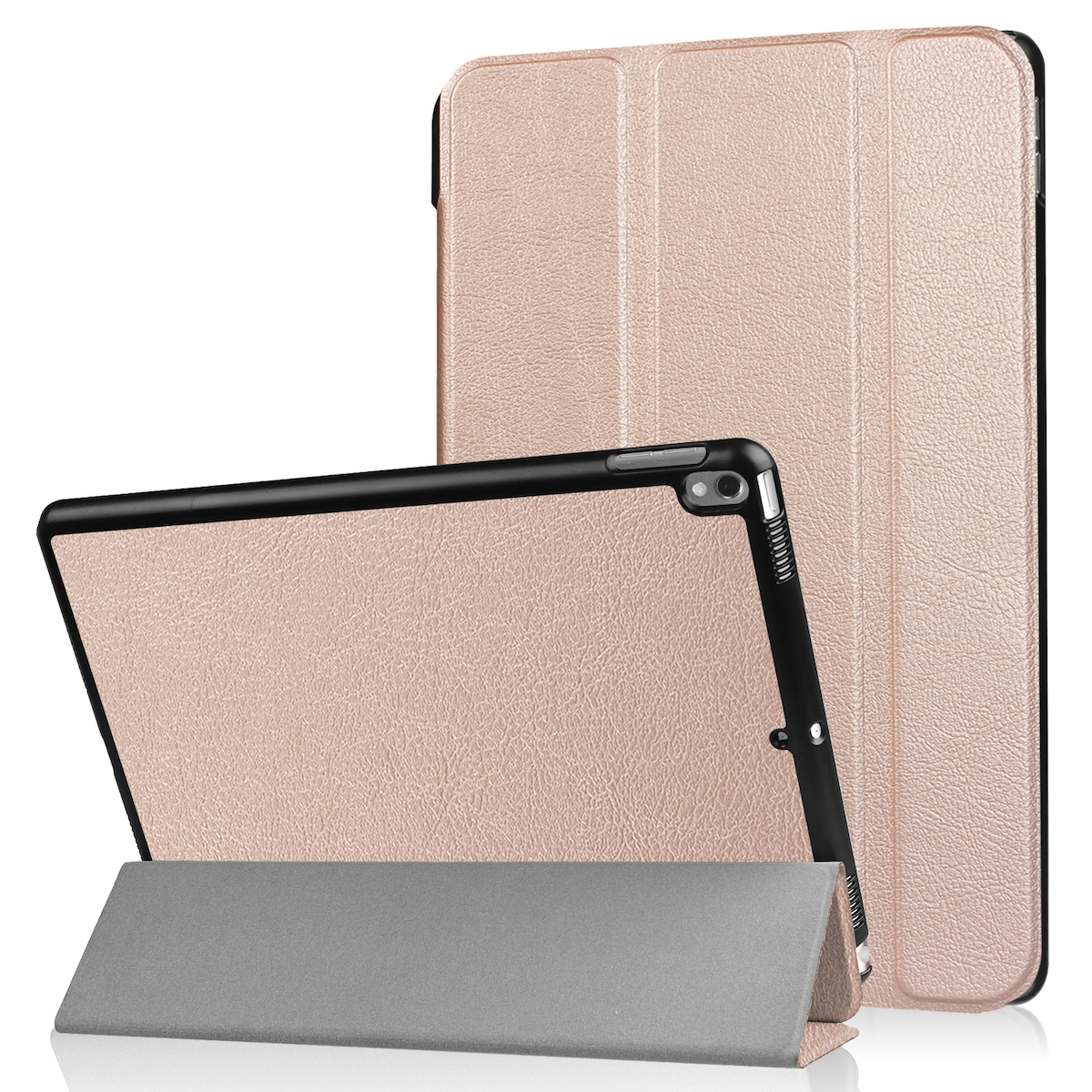 Lobwerk Case für Apple iPad Pro 2017 und iPad Air 3 2019 10.5 Zoll Ultra Slim Cover Hardcase aufstellbar und Wake & Sleep Funktion (Bronze) Image