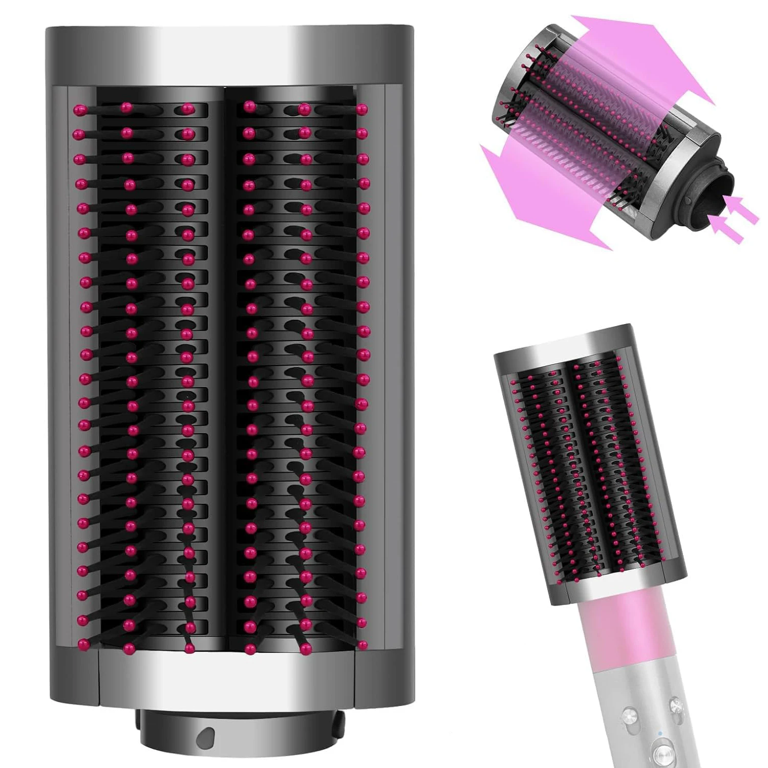 Fester Glättungsbürstenaufsatz für Airwrap HS05 Weiche, feine Haartypen, Friseurwerkzeuge für die Haarpflege von Frauen Image