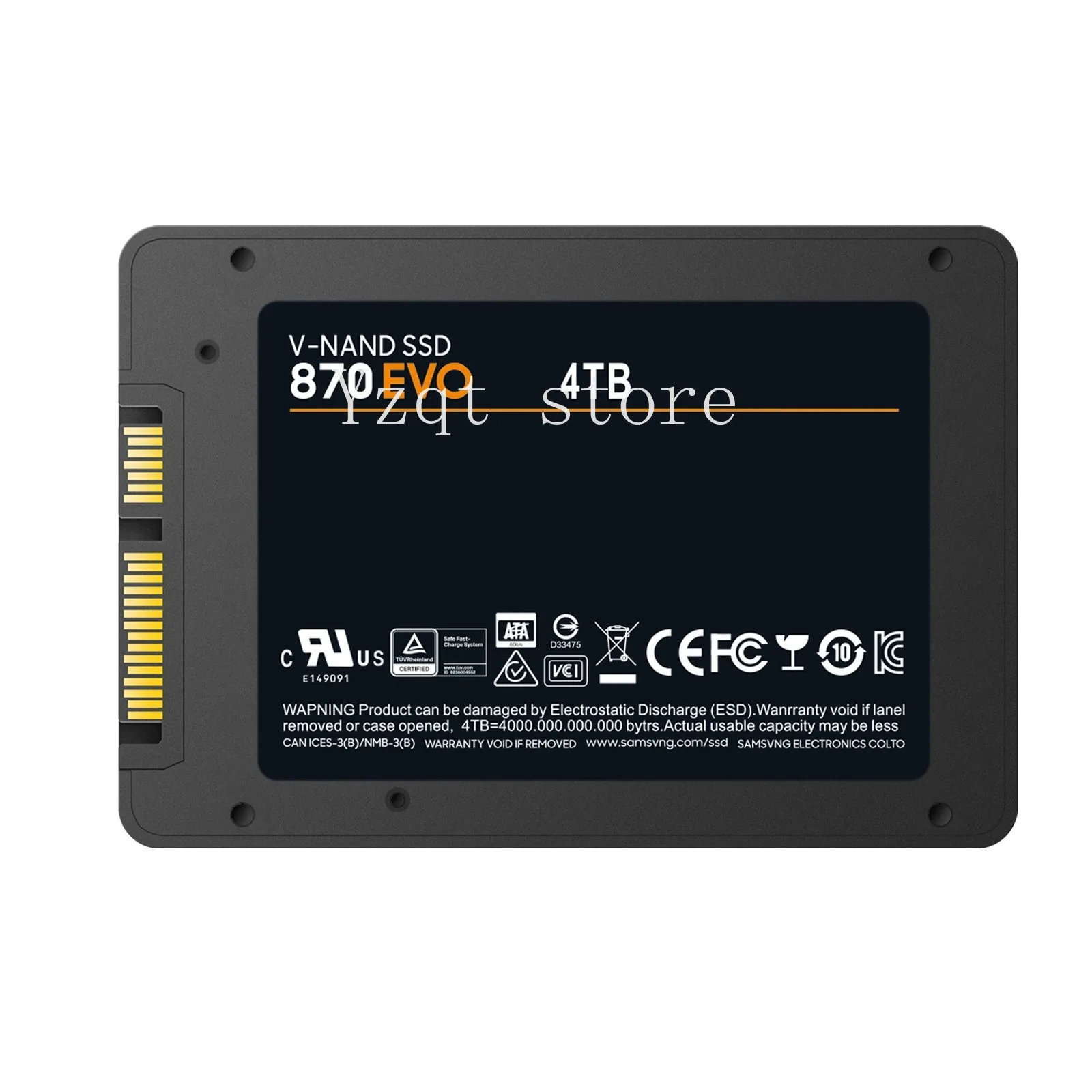 SSD 2,5-Zoll 870EVO Hochgeschwindigkeitsübertragung 1 TB/2 TB/4 TB Image
