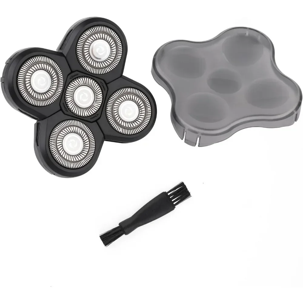 Ersatz-Scherkopf, 5D, unabhängig, 5-Schneider, schwimmender Kopf, wasserdichte Rasierklingen aus Edelstahl, Elektrorasierer Image