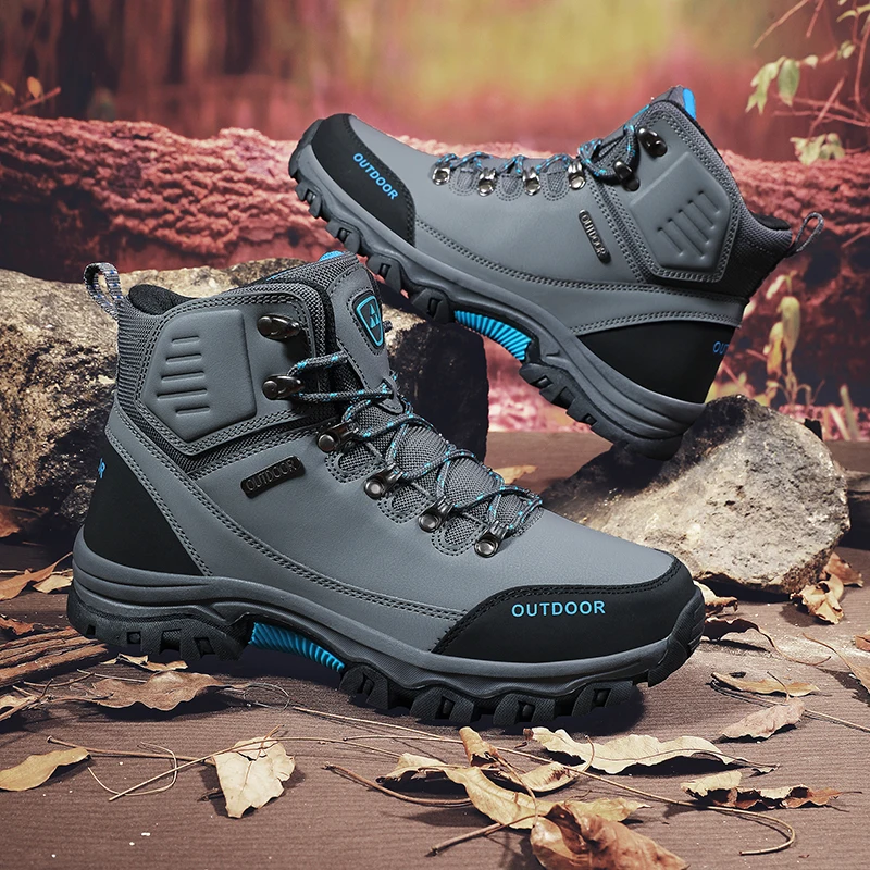 Sportliche Outdoor-Stiefel, Wanderschuhe, High-Top-Wanderschuhe, Herrenschuhe, rutschfeste und verschleißfeste Offroad-Sportschuhe