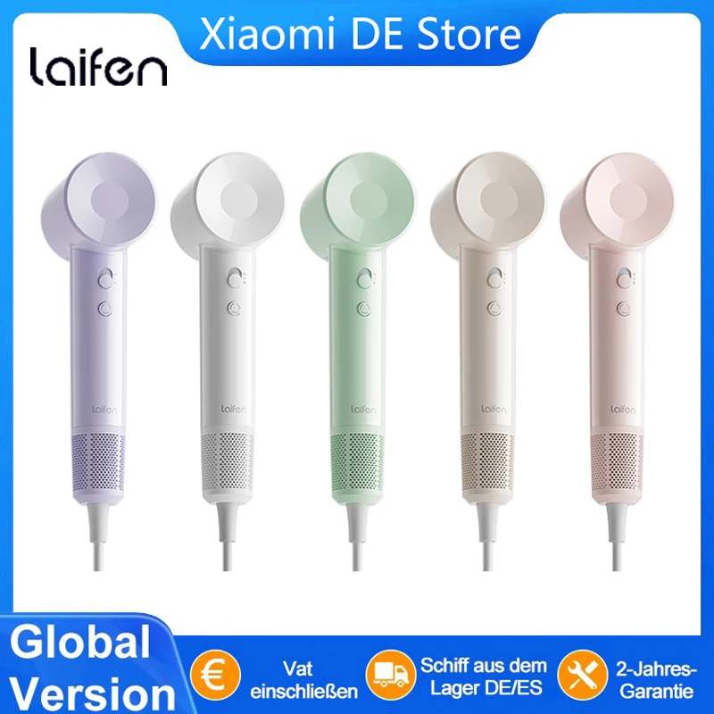 Laifen SE LITE Hair Dryers Low Volume 150 Million Negative Lons Quick Drying Home Travel Hair Care Beauty Salon Equipment