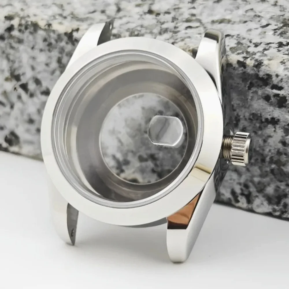 31mm NH05 Glatte Lünette Uhrengehäuse für Lady-Datejust NH05 NH06 Automatikwerk Frau für 24,5mm Zifferblatt Mod Teile Image