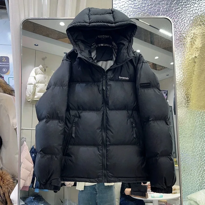 Winter Wasserdichte Zipper Casual Stepp Jacke Mantel Weibliche Feste Kapuze Unten Jacke Frauen Weiße Ente Unten Warme Parker Outwears