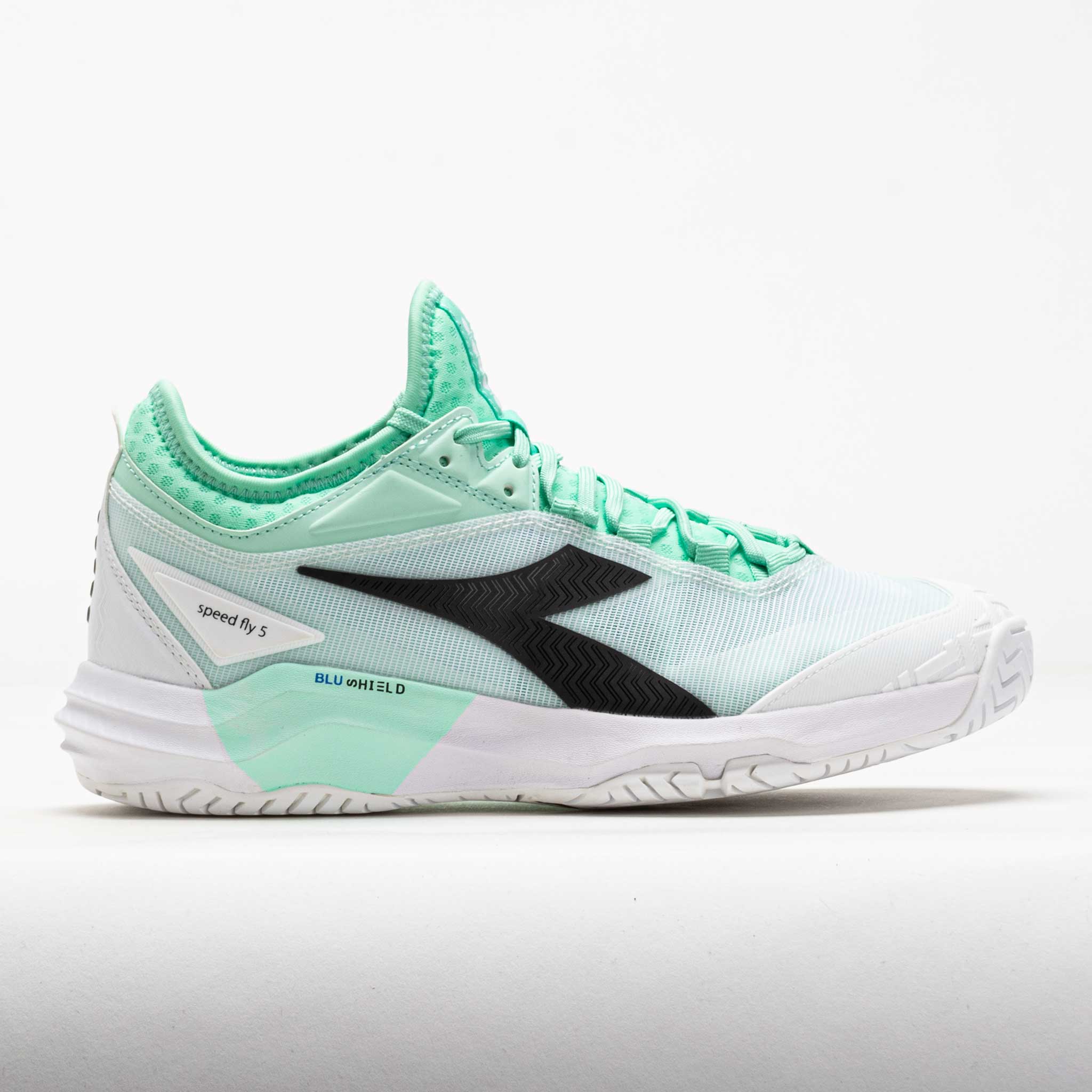 Diadora Speed Blushield Fly 5+ AG Women's Tennis Shoes Cabbage/Black/White