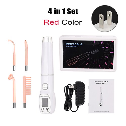 Intelligentes Bedienfeld, 9-stufiges Hochfrequenz-Gesichtsbehandlungsgerät, Hauttherapie-Stab, Faltenentfernung, Aknebehandlung, Infrarot-Haarpflege, neues Upgrade Image