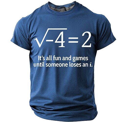 Herren Lustiger Slang T Shirt Kurzarm T-Shirt 3D-Druck Rundhalsausschnitt Hemd Mode Täglich Täglich Straße Blau Schwarz Rote Sommer Frühling Bekleidung S M L XL XXL XXXL Image