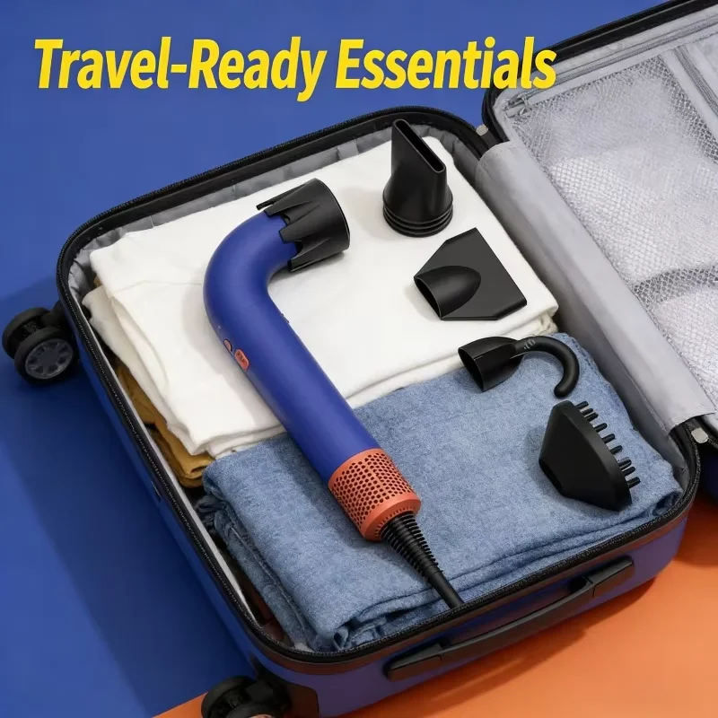 Neuer blattloser Haartrockner: Negativ-Ionen-Föhn, konstantes Anionen-Werkzeug für schnelles Trocknen und professionelles Haarstyling Image