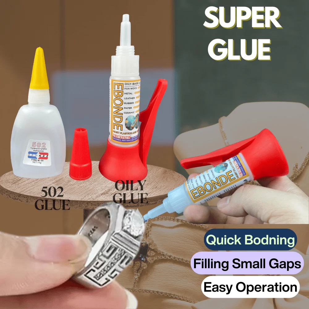 Universeller Superkleber, öliger, leistungsstarker Lötkleber, Schweißkleber, wasserdichtes Dichtmittel, multifunktionaler Reparaturkleber Image