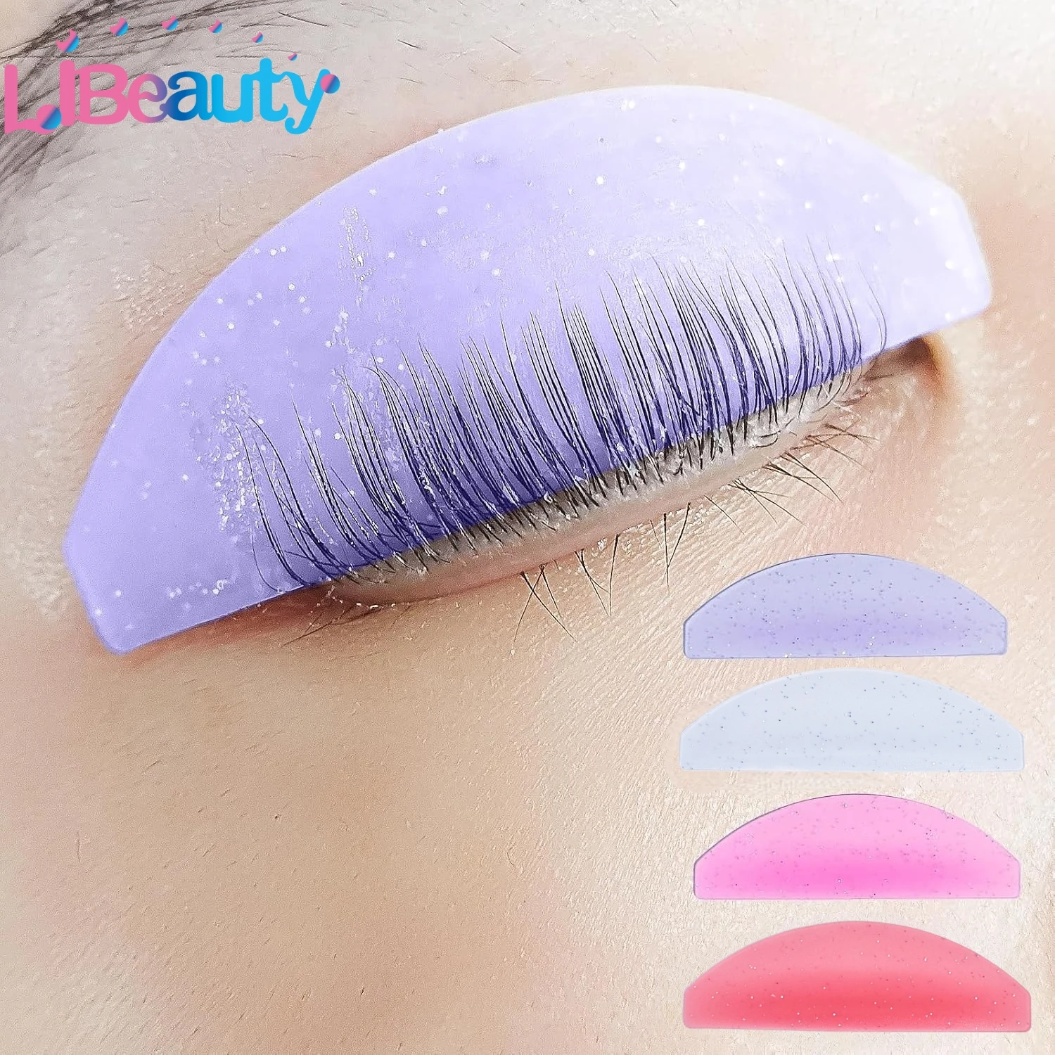 Libeauty 1 Paar Silikon Wimpern Dauerwelle Lash Lift Pads Lash Erweichung Pad Wimpern Dauerwelle Lockenwickler Wimpern Erweichung Stange Make-Up-Tools Image