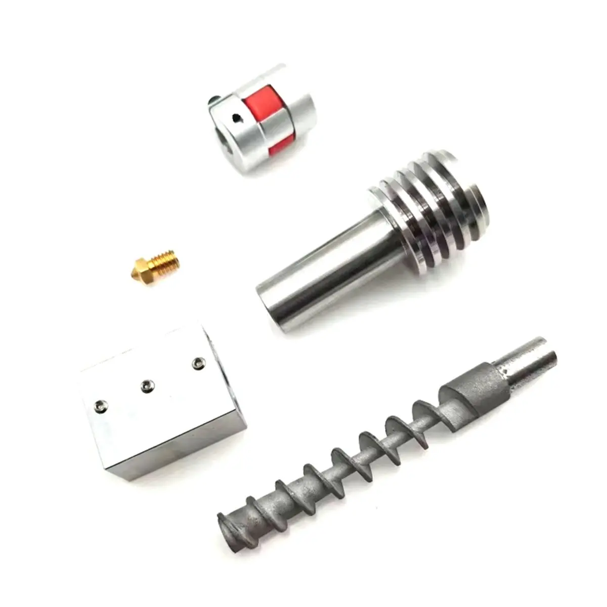 DIY 3D-Drucker-Kit mit Kunststoffbrecher, Pellet-Extruder und Leitspindel, einfache Montage, verbesserte Haltbarkeit Image