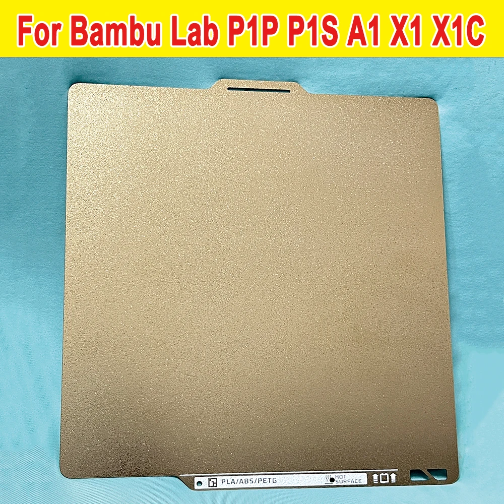 PEI für Bambu Lab A1 P1P P1S X1 X1C X1E PEI Bauplatte 0,5 mm Dicke Blatt Hochtemperatur 300 ° C für Bambulab P1P X1 Carbon Image