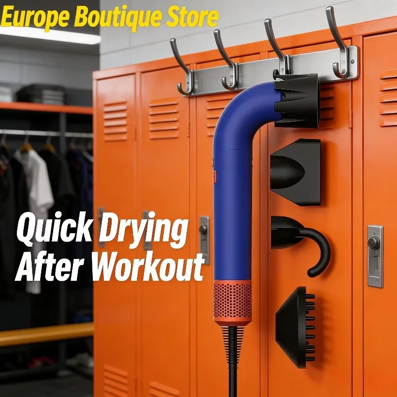 Hochwertiger blattloser Haartrockner – Negativ-Ionen-Haarstyling-Werkzeug, elektrischer Trockner mit konstanter Anion für sanfte Haarpflege Image