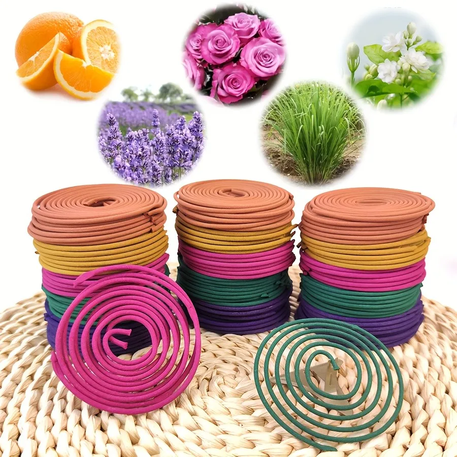 Fünf Duftkombinationen aus Zitronengras, Rose, Lavendel, Orange und Jasmin eignen sich zum Auslaufen gemischter Blumenduft