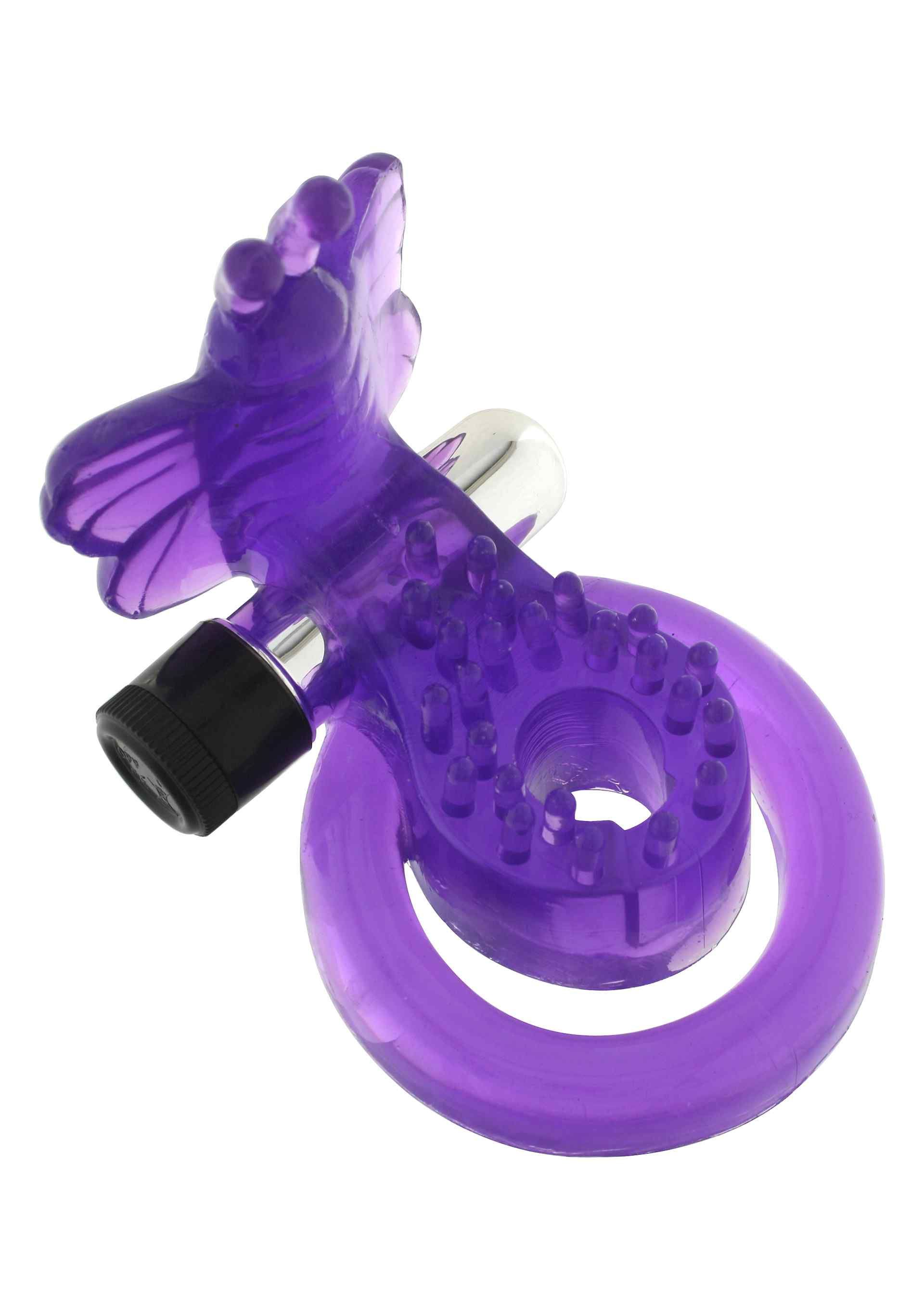 Imbracatura Cock & Ball Butterfly viola 1 St