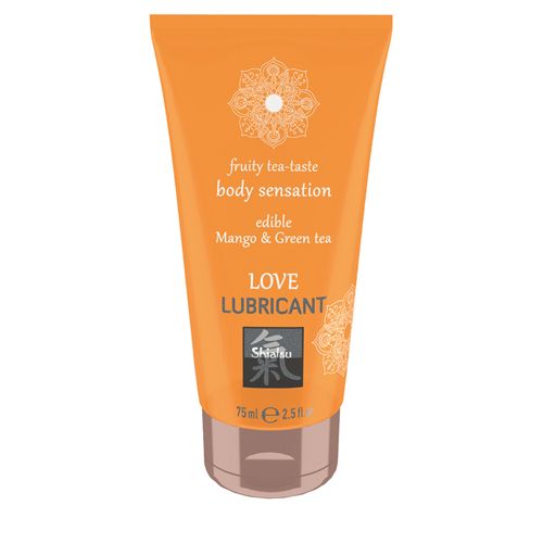 shiatsu Lubrificante d'amore commestibile Mango e tè verde 75 ml