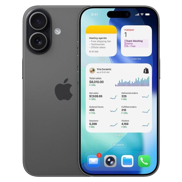 Apple Smartphone »iPhone 17« schwarz 256 GB, 7.2x15x0.8 cm Image