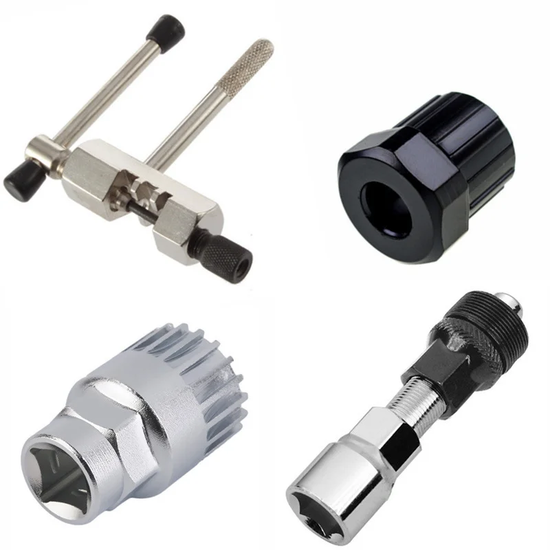 Multifunktions Fahrrad Reparatur Tool Kits Kette Cutter Tretlager Entferner Freilauf Kurbel Puller MTB Entfernung Werkzeuge RR7262 Image