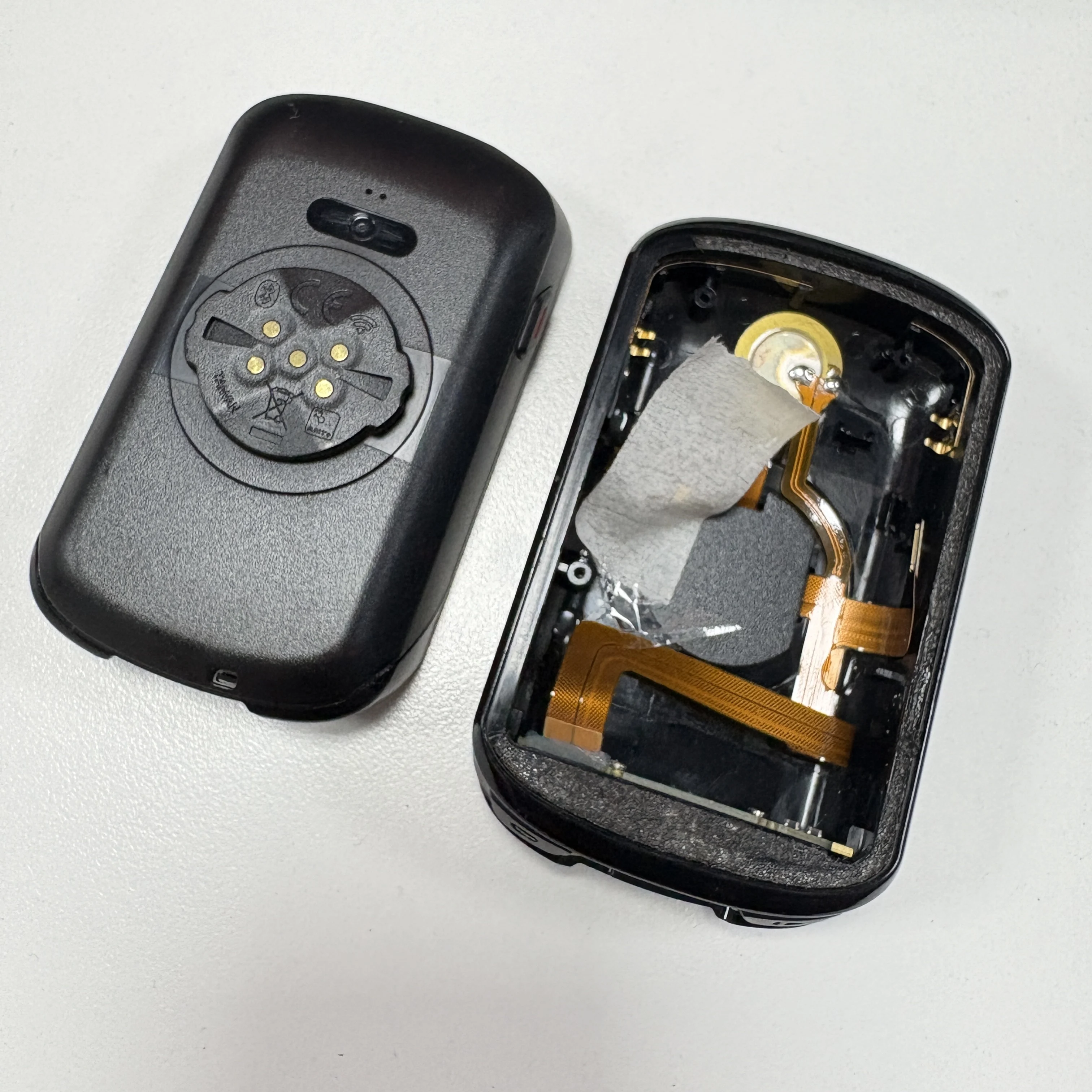 Cover posteriore per custodia posteriore portatile GPS Garmin Edge 830 senza parte di riparazione batteria con pulsante di accensione