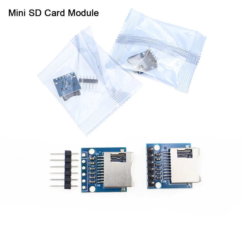 1-10PCS TF Micro SD karte adapter bord modul Mini SD Karte Modul Für Arduino ARM AVR Speicher modul Daten Speicher 3,3 V Image