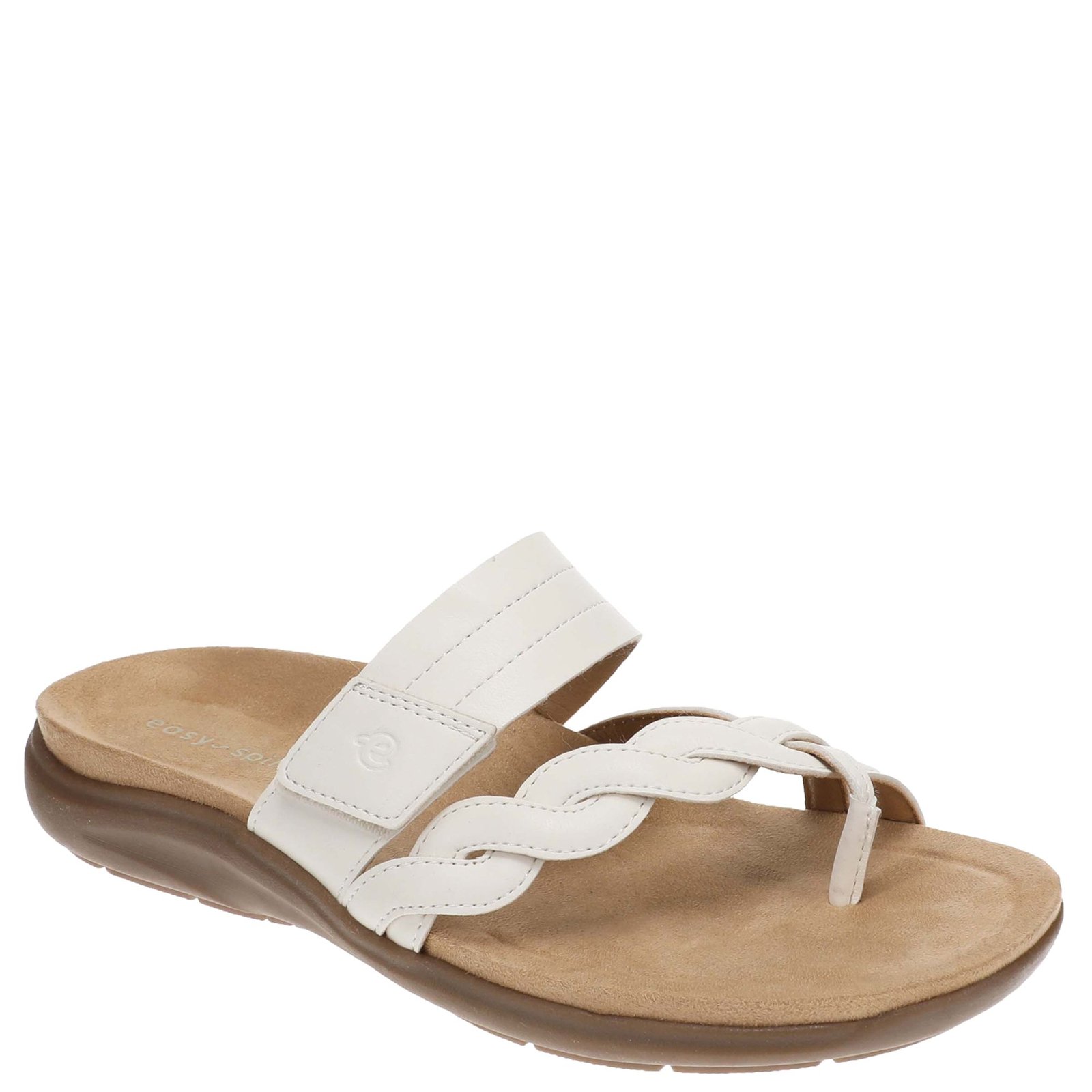 Easy Spirit Warren - Womens 7 White Sandal Medium