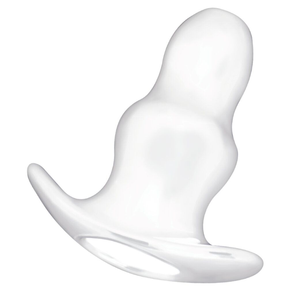 Addicted 13 cm large anal plug - trasparente 1 St