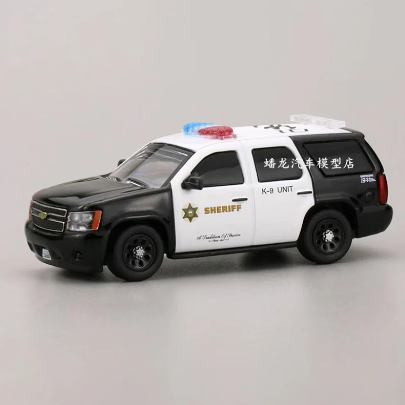Modell 596 im Maßstab 1:64, 2014 Suburban/Tahoe, Offroad-Polizei, bemaltes Modellauto aus Druckgusslegierung für Sammlung und Ausstellung Image