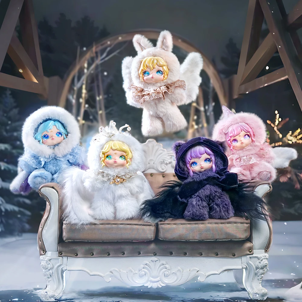 Blind Box Schneeflüpfer Dumia Maytree Puppe Skelett Niedliches Sammlerstück Kawaii Überraschende Box Plüschtierfigur Kindergeschenk Image