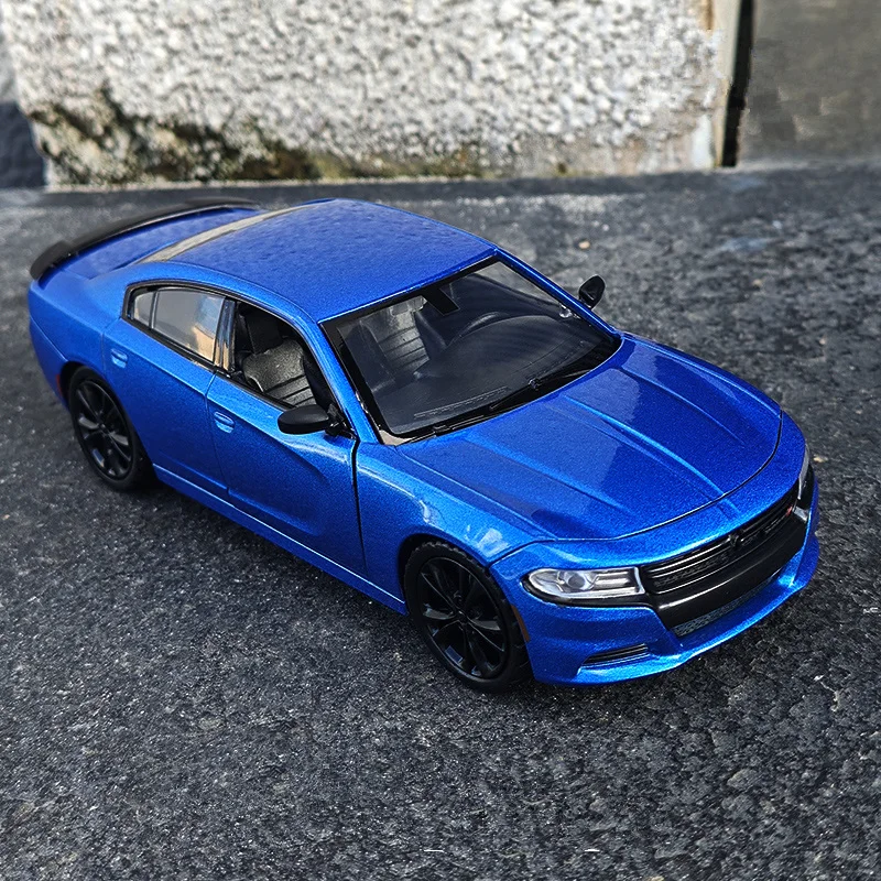1:24 2023 Dodge Charger SXT Legierung Sport Auto Modell Diecast Metall Muskel Racing Fahrzeuge Auto Modell Simulation Sammlung Kinder Geschenk Image