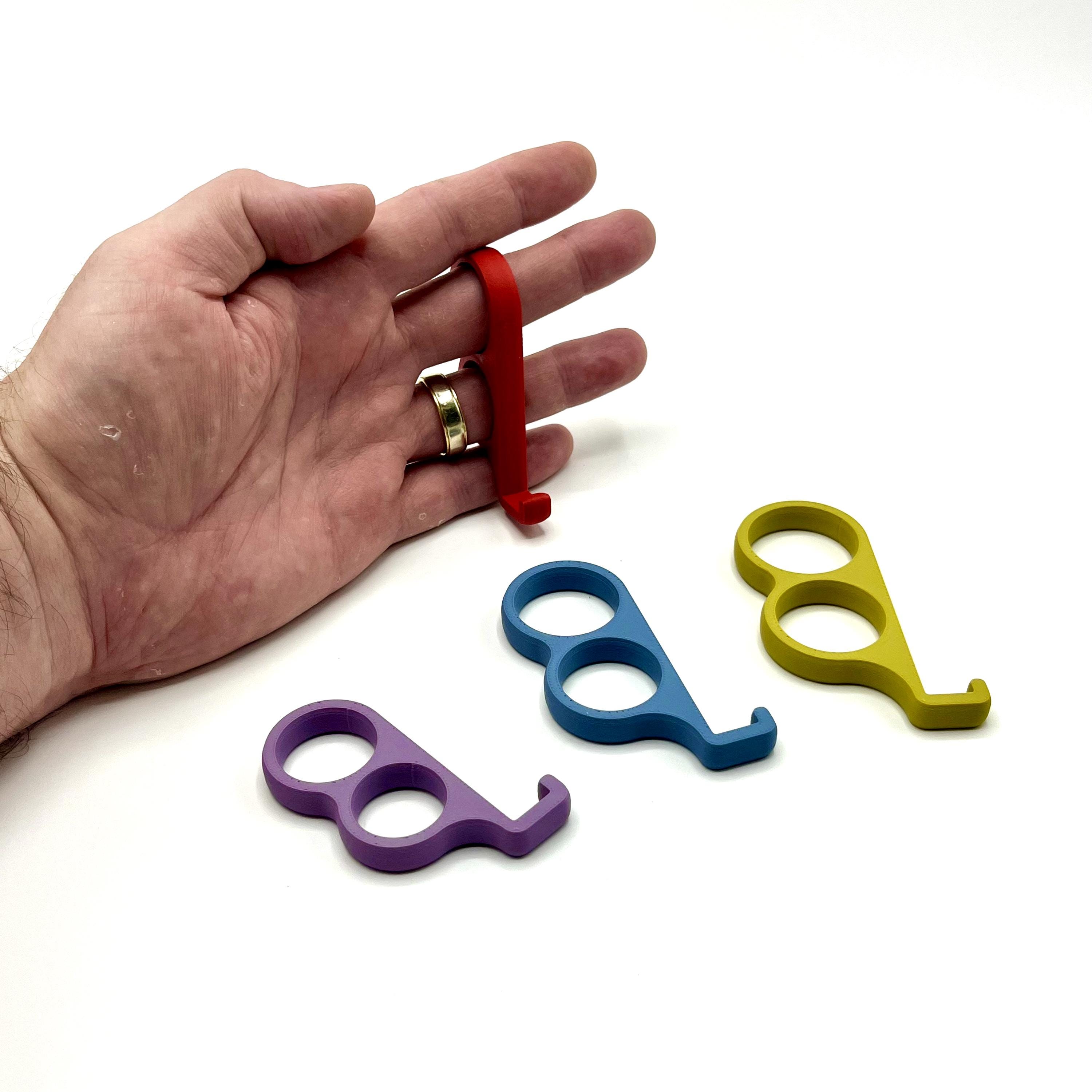 Supporto per telefono a 6 dita, supporto per presa telefono, supporto per telefono minimalista, attacco ergonomico per telefono, supporto per telefono