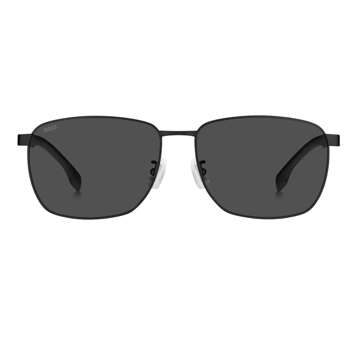 Hugo Boss - Rechteck-Sonnenbrille für Herren (Dunkles Ruthenium/Grau) Image