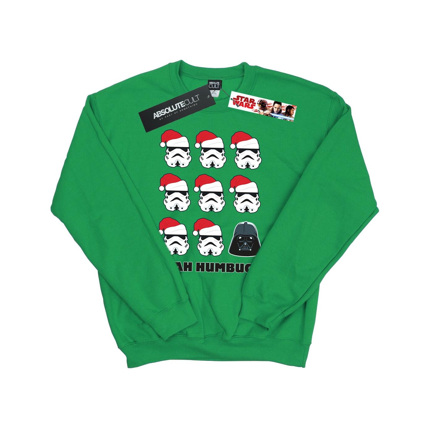 Star Wars - "Humbug" Sweatshirt für Herren (Irisch-Grün) Image