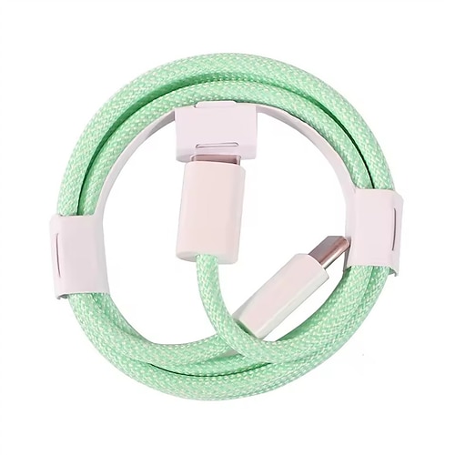 PD 60W USB-C auf Typ-C Farbkabel Schnellladefunktion für Apple iPhone 15, 16 Pro, Huawei, Xiaomi, Samsung Typ-C Kabel Zubehör Image