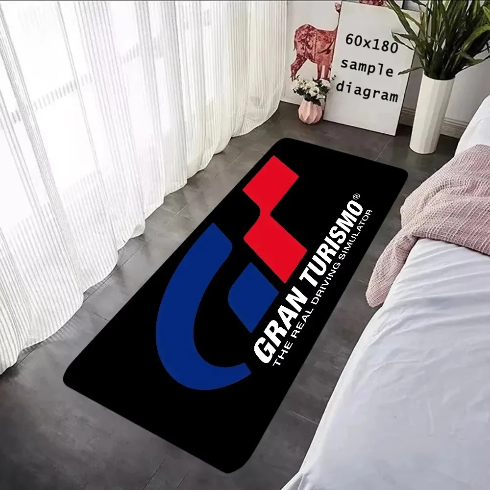 G-Gran-Turismo Decor Carpet for Bedroom Nonslip Rug Welcome Rugs Home Living Room Bedside Soft Floor Mat Kitchen Front Doormat