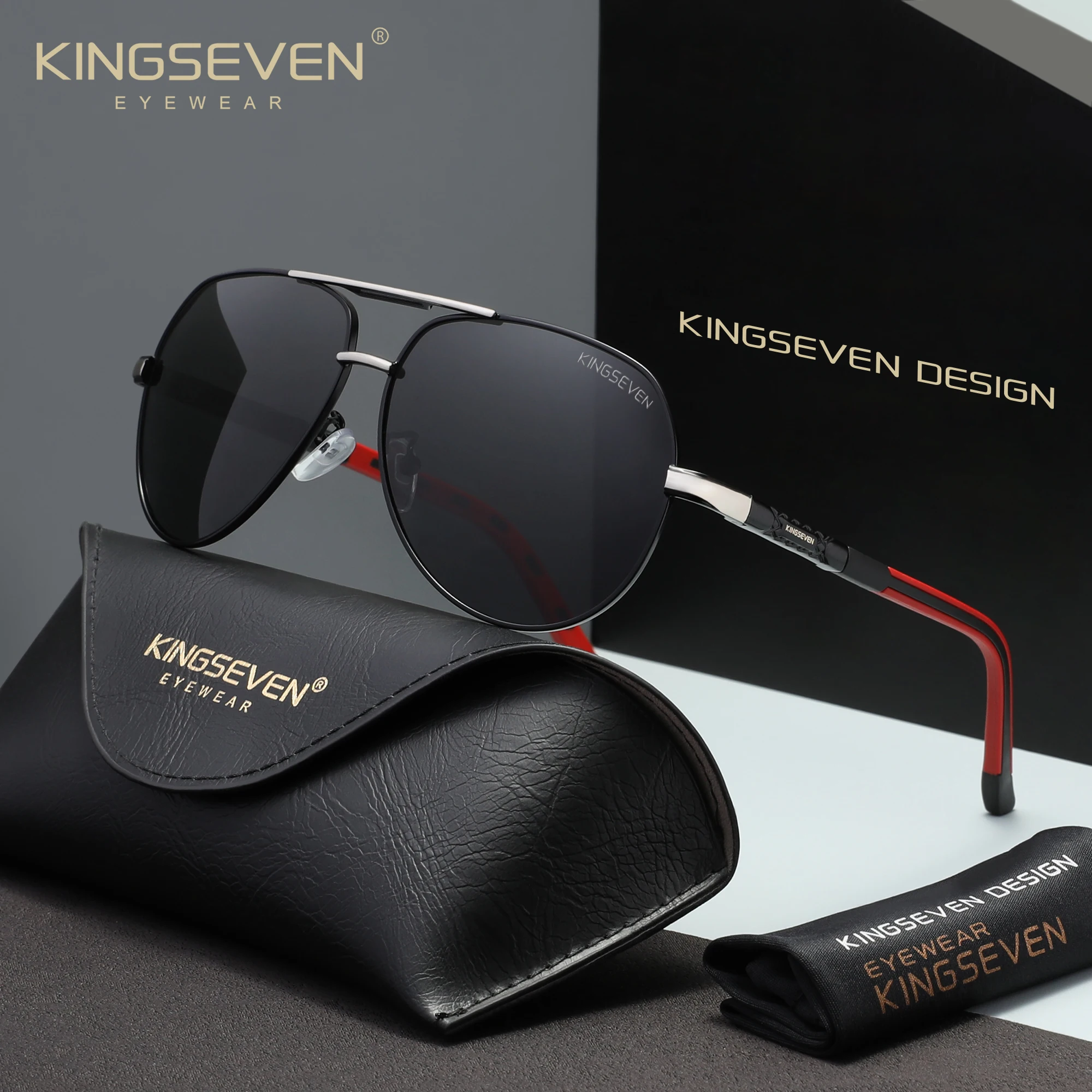 Marke Original Fashion Pilot Männer Sonnenbrille Hohe Qualität Luxus Schutzbrille Casual Großen Rahmen Fahren Outdoor Brillen