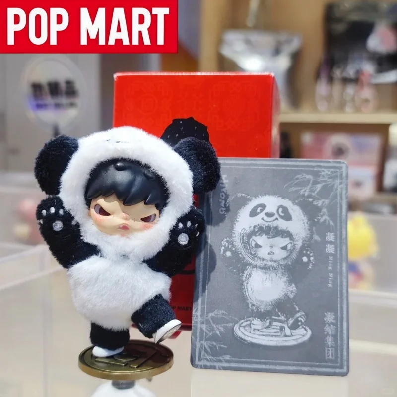 POP MART Hirono X CLOT Serie Blind Box Cartoon Anime Figur Trendiges Spielzeug Ornament Puppe Sammlerstück Ornament Spielzeug Festival Geschenke Image